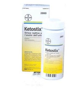 Ketostix Strisce Reattive Per L'Analisi Dell'Urina 50 Pezzi **