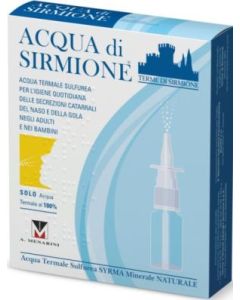 Acqua di Sirmione Fluidificante Nasale Anti-Catarro 6 Flaconcini 15 ml 