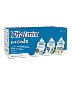 Vitalmix Mente Integratore memoria e concentrazione 12 flaconcini 