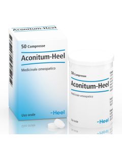 Guna ACONITUM Heel medicinale omeopatico per l'influenza 50 tavolette