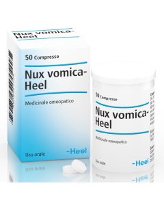 Guna NUX VOMICA Medicinale omeopatico contro la gastrite 50 tavolette 