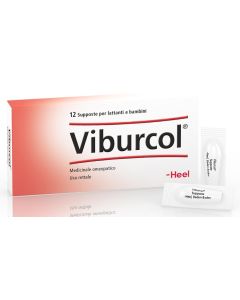 Guna Viburcol medicinale omeopatico per lattanti e bambini 12 supposte
