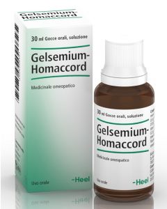 Guna Gelsemium Homaccord medicinale omeopatico per le nevralgie gocce 30 ml 