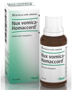 Guna Heel Nux Vomica Homaccord Rimedio omeopatico per la digestione in gocce 30 ml 