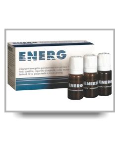 Energ Integratore Energetico 10 Flaconi da 10 Ml 