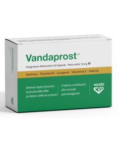 VANDA VANDAPROST INTEGRATORE per la PROSTATA 24 compresse 
