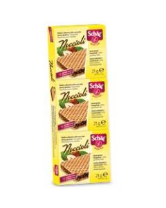 Schär Noccioli Snack wafer senza glutine 3x21 gr 