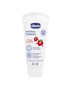 CHICCO DENTIFRICIO gusto FRAGOLA 12 mesi + 50 ml 