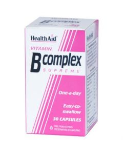 VITAMINA B COMPLEX SUPR 30CPS 