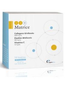 DDM Matrice integratore con collagene elastina e vitamina C 14 bustine 
