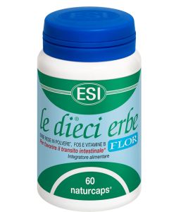 Esi Le Dieci Erbe Flor integratore Digestivo 60 Capsule