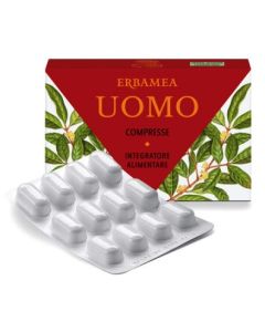Erbamea Uomo Integratore Tonico e Virilità 24 Compresse