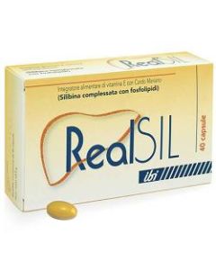 REALSIL integratore alimentare con cardo marino 40 capsule 