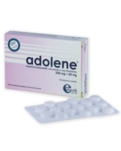 ADOLENE 200MG+20MG 30CPR 