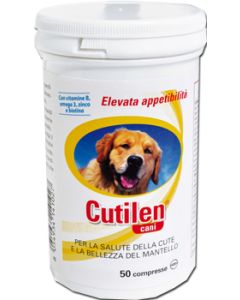 Cutilen Cani mangime complementare per la salute e bellezza di cute e mantello 50 compresse 