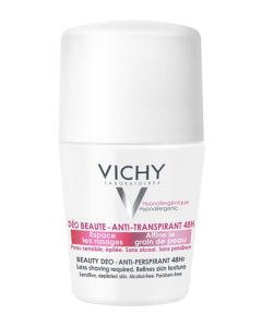 Vichy Deodorante Bellezza Antitraspirante Pelle Sensibile o Depilata Roll-on 50 ml 