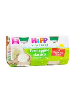 Hipp Biologico Omogeneizzato Formaggino Classico 2x80g 