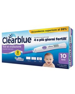 Clearblue test di ovulazione digitale avanzato 10 test 