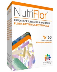 Nutrigea Nutriflor Integratore per l'equilibrio della flora batterica 60 compresse 