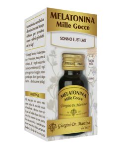 Dr Giorgini Melatonina Mille Gocce Integratore Per il Sonno 30 ml 