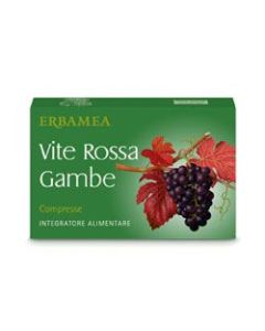 Erbamea Vite Rossa Gambe integratore alimentare 30 Compresse 