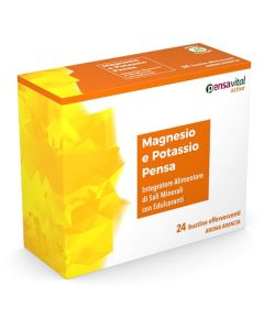 Pensa Pharma Integratore Magnesio Potassio e sali minerali 24 Bustine 