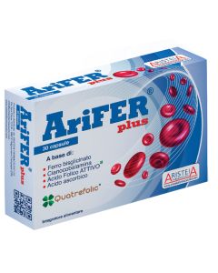 Arifer Plus integratore con vitamine e minerali 30 capsule