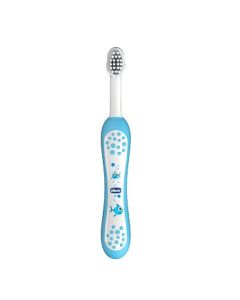 CHICCO SPAZZOLINO da denti azzurro 