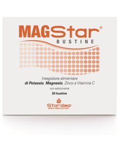 Magstar integratore di magnesio e potassio 20 Buste 