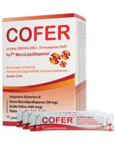Cofer Integratore di ferro 20 Bustine