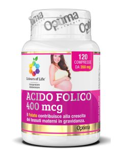 COLOURS LIFE AC FOLICO 120CPR 