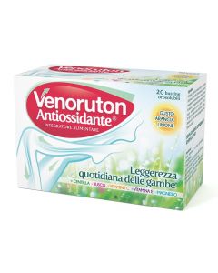 Venoruton Antiossidante integratore per gambe pesanti 20 Bustine 