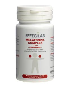 Melatonina Complex integratore alimentare 90 Compresse 