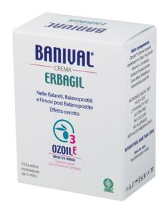 Banival Effetto Cerotto crema emolliente vaginale 10 bustine 