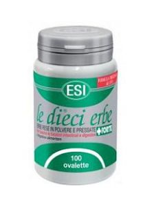 Esi Le Dieci Erbe + Forte Integratore Digestivo 100 Ovalette 