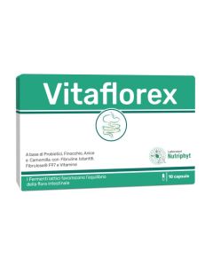 VitaFlorex integratore di fermenti lattici 10 Capsule