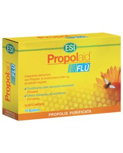 ESI Propolaid Flu integratore Azione lenitiva bronchi 10 bustine 