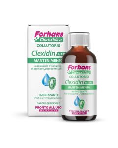 Forhans Collutorio Clexidin 0,12 Senza Alcool 200 ml