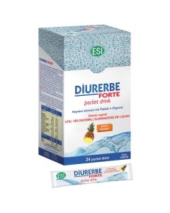 Esi Diurerbe Forte Pocket Drink gusto Ananas 24 pezzi da 20 Ml