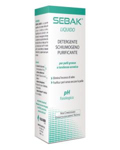 Sebak Liquido detergente per l'acne 150 Ml 