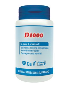 Natural Point D1000 Integratore Alimentare 70 Capsule Vegetali 