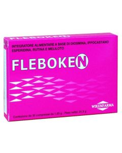 Fleboken integratore per la circolazione venosa 30 Compresse 