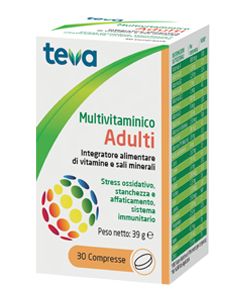 Teva Multivitaminico Adulti integratore alimentare 30 compresse 
