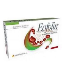 Eofolin integratore a base di acido folico 30 compresse 