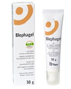 Blephagel gel lenitivo per palpebre e ciglia 30 gr 