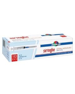 Master Aid -Siringhe Con Ago G23 da 5ml - 10 Pezzi **