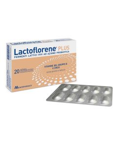 Lactoflorene Plus Integratore alimentare di fermenti lattici vivi 20 Capsule 