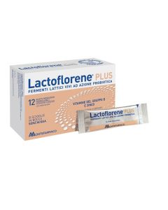 Lactoflorene Plus integratore di fermenti lattici 12 Buste Monodose Orosolubili 
