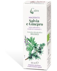 Caira Salvia E Ginepro Macerato Idroalcolico Bio 50 ml