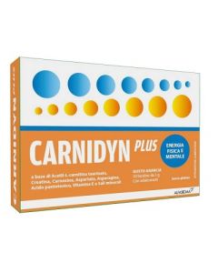 Carnidyn Plus Integratore Energetico Con Carnitina 20 Bustine 